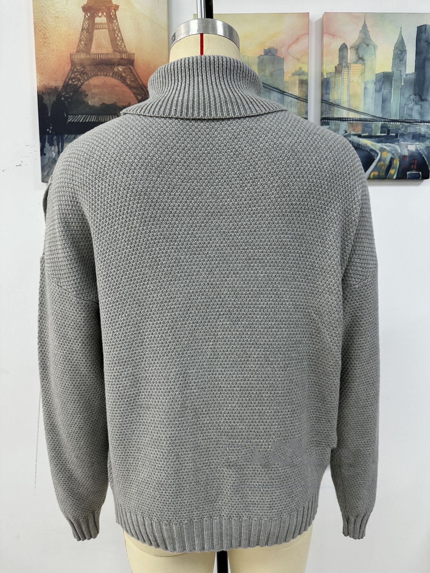 Women's Tassel Knitwear Turtleneck Sweater