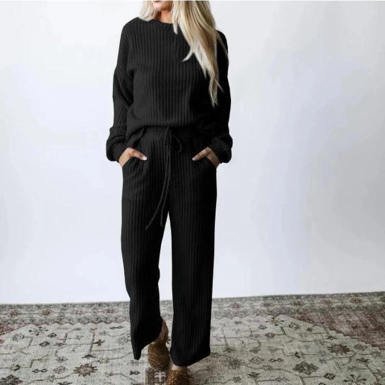 Women's Long Casual Pants Suit