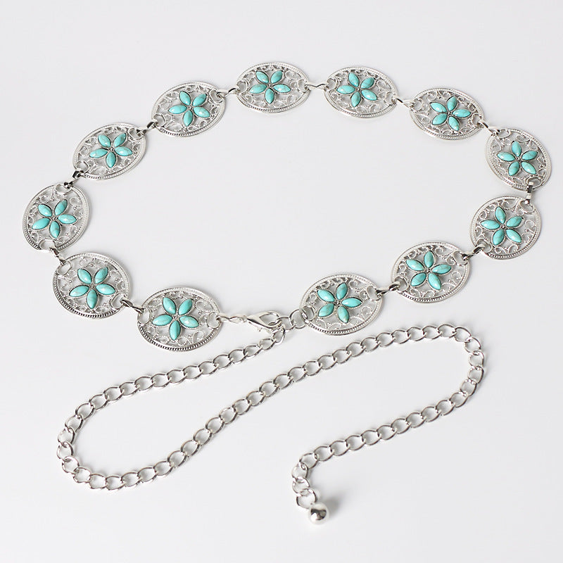 Women's Retro Fashion Waist Chain Belt