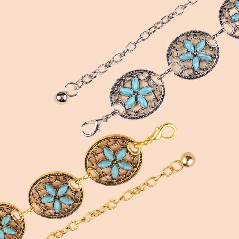 Women's Retro Fashion Waist Chain Belt