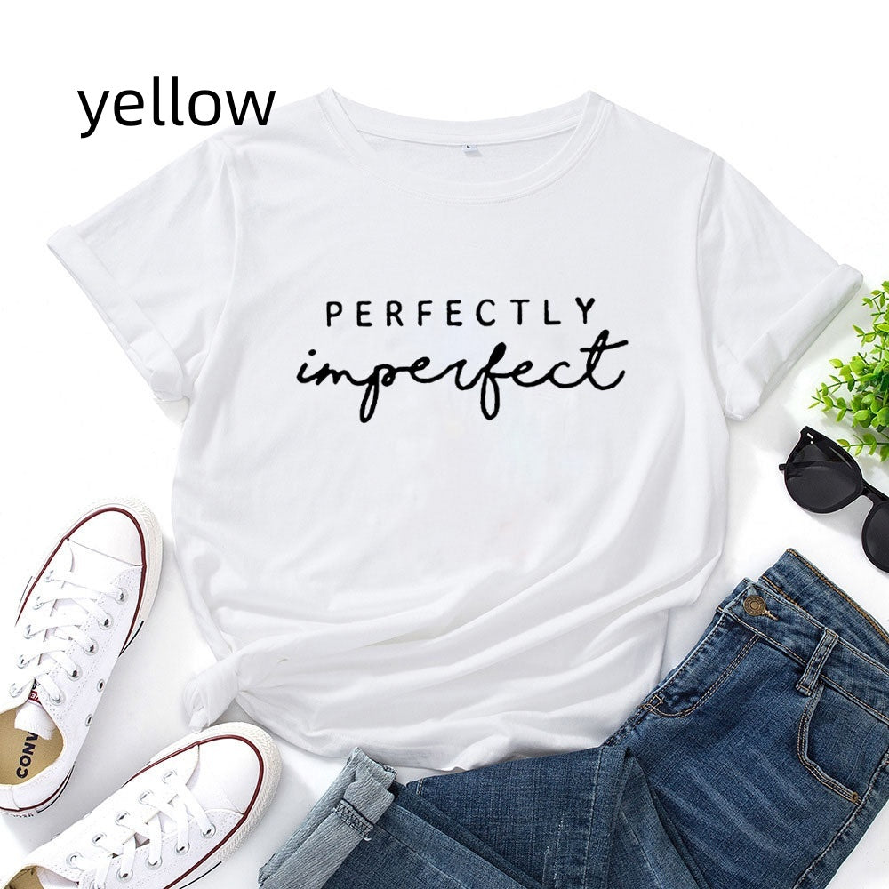 Women's Short-sleeved imperfect T-shirt