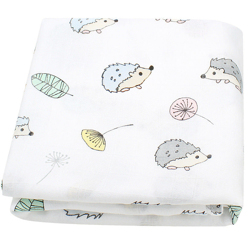 Baby Summer Bamboo Cotton Muslin Blanket - Various Patterns