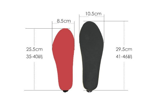 Smart heating insole