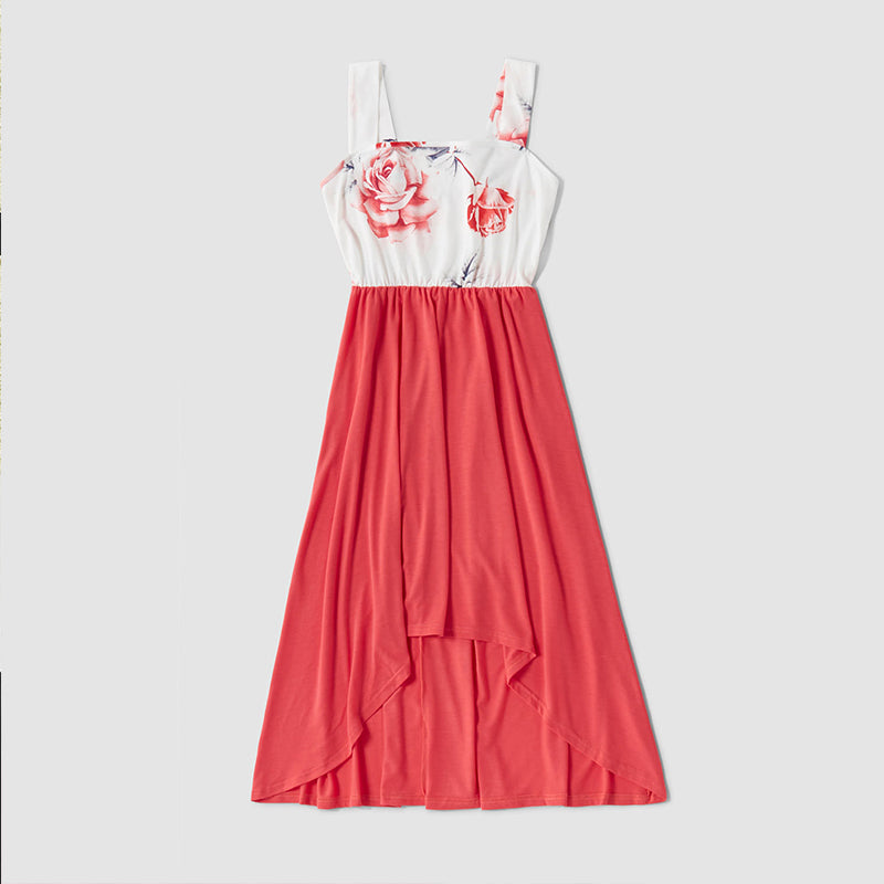 Mother And Daughter Summer Rose Matching Dresses