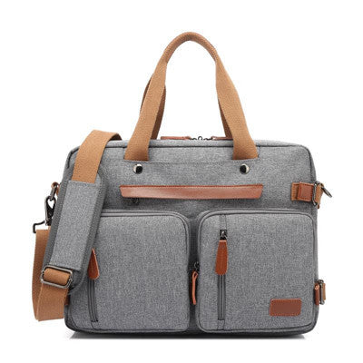 Laptop Fashion Travel Business Convertible Nylon Waterproof Backpack