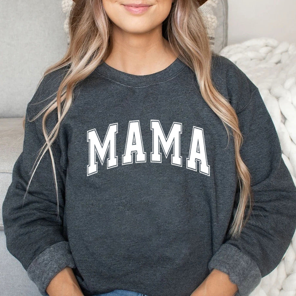 Women's MAMA Casual Trendy Sweatshirt