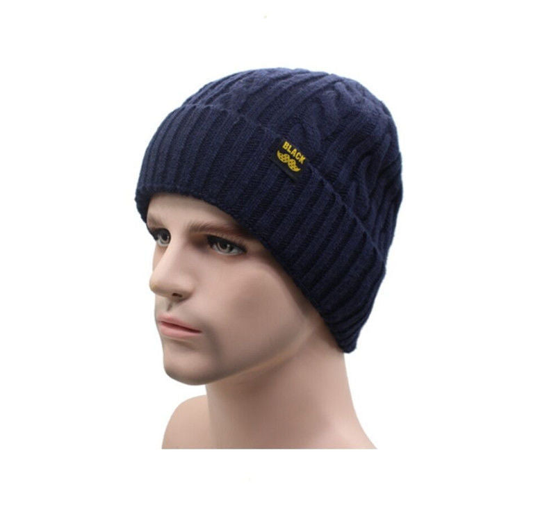 Men's Knitted Autumn or Winter Hat