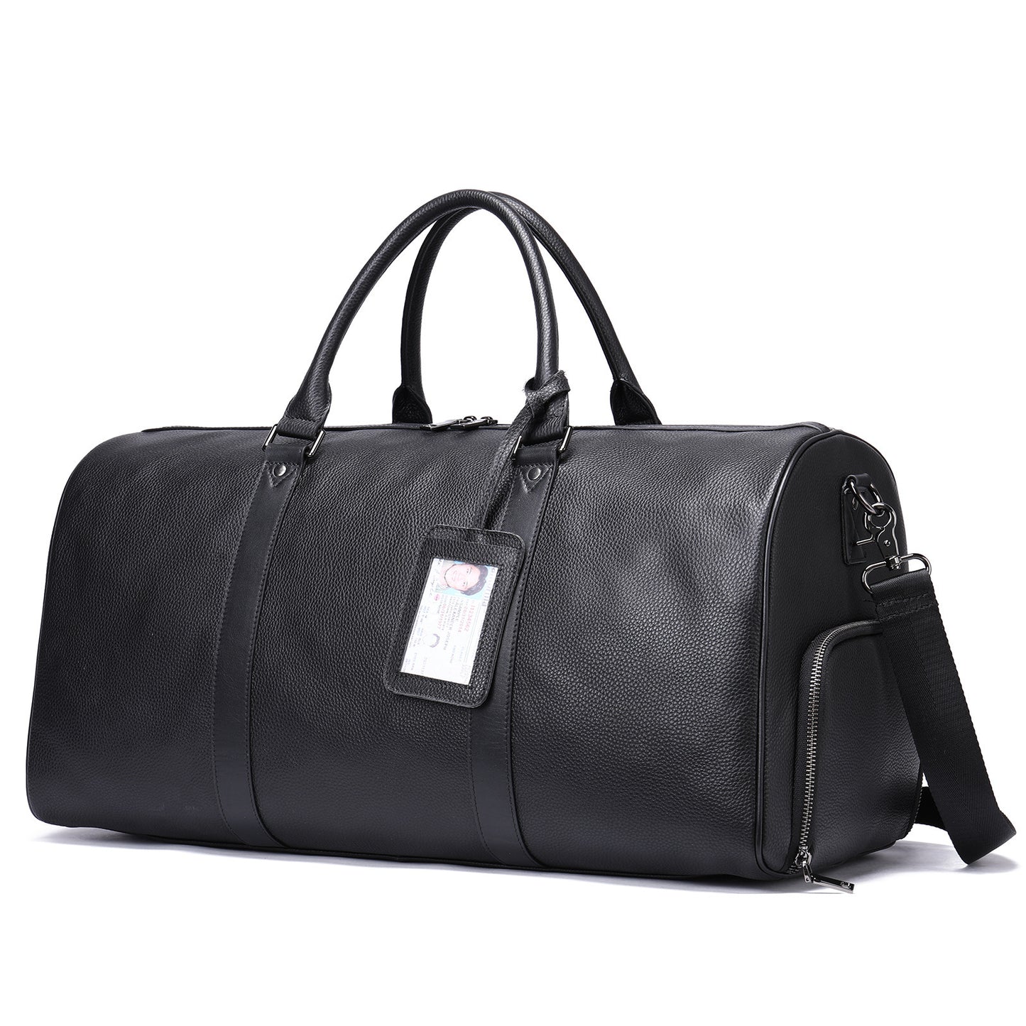 Men's Genuine Leather Large Capacity Travel Multifunctional Bag