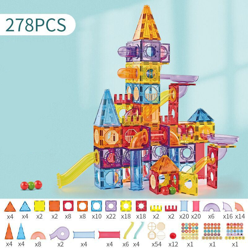 Magnetic Building Block Set Diy Toy Magnet Puzzle