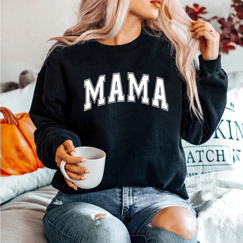 Women's MAMA Casual Trendy Sweatshirt