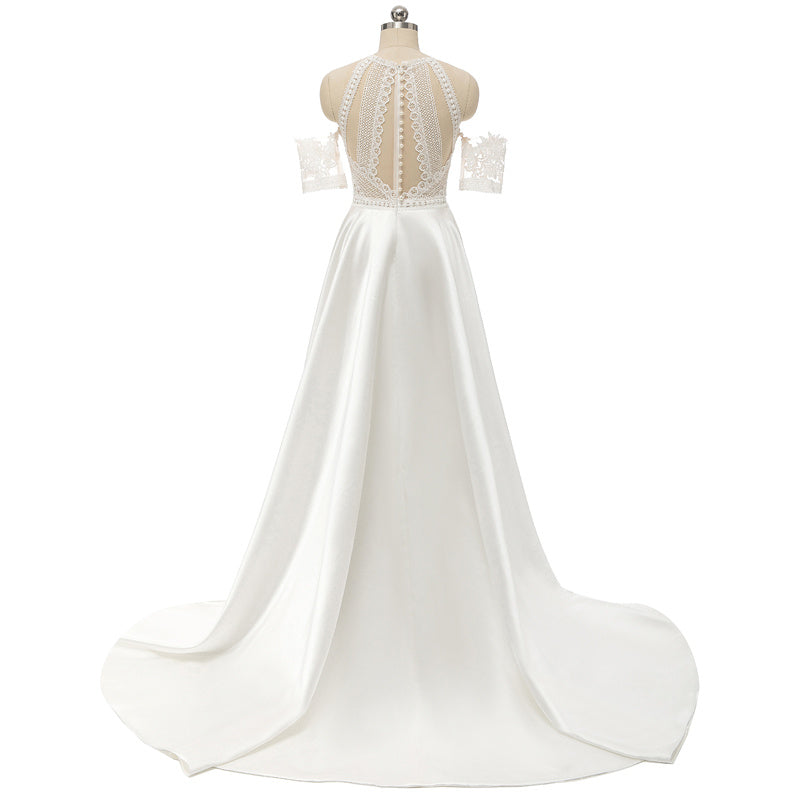 Women's Satin Light Wedding Lace Mori Retro Gauze