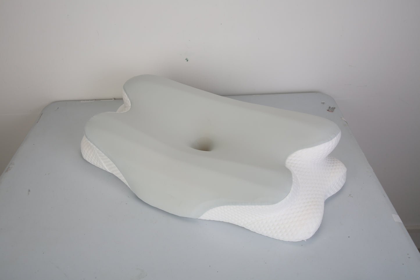 1Pc Orthopedic Memory Foam Pillow With Cooling Case Neck Support Pillow With Machine Washable Case For Side Back Stomach Sleepers