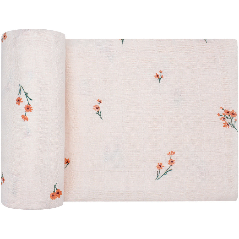 Baby Summer Bamboo Cotton Muslin Blanket - Various Patterns