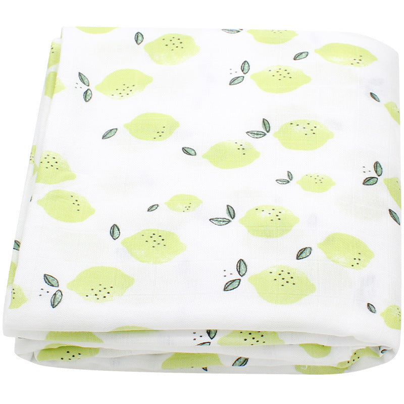 Baby Summer Bamboo Cotton Muslin Blanket - Various Patterns