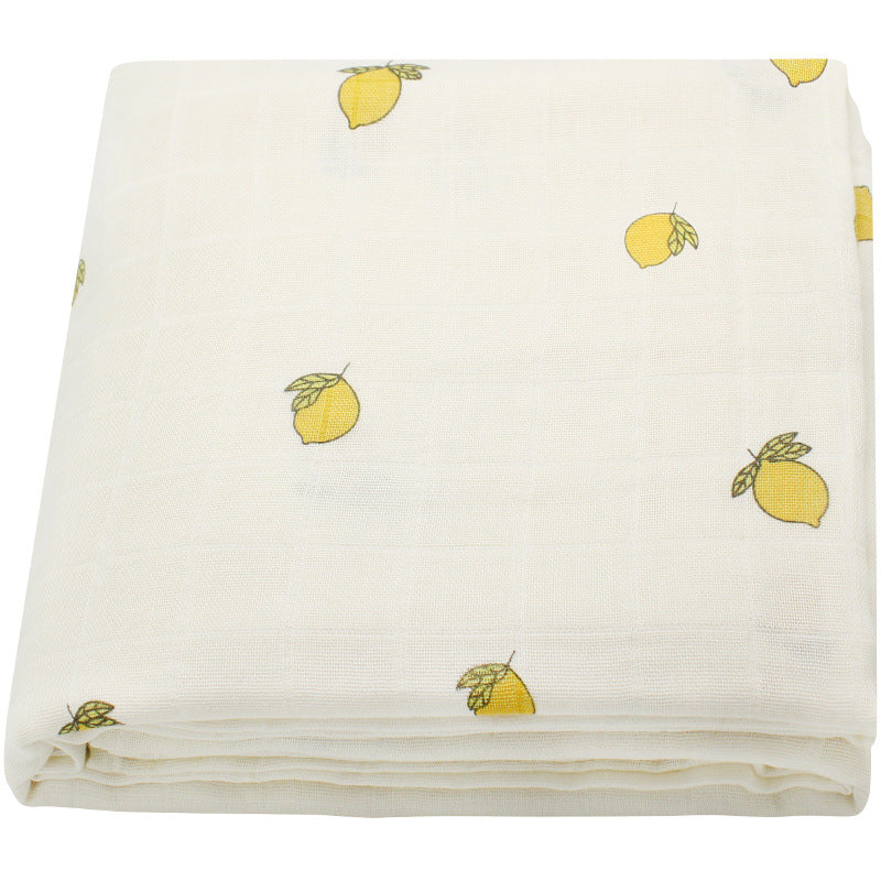Baby Summer Bamboo Cotton Muslin Blanket - Various Patterns
