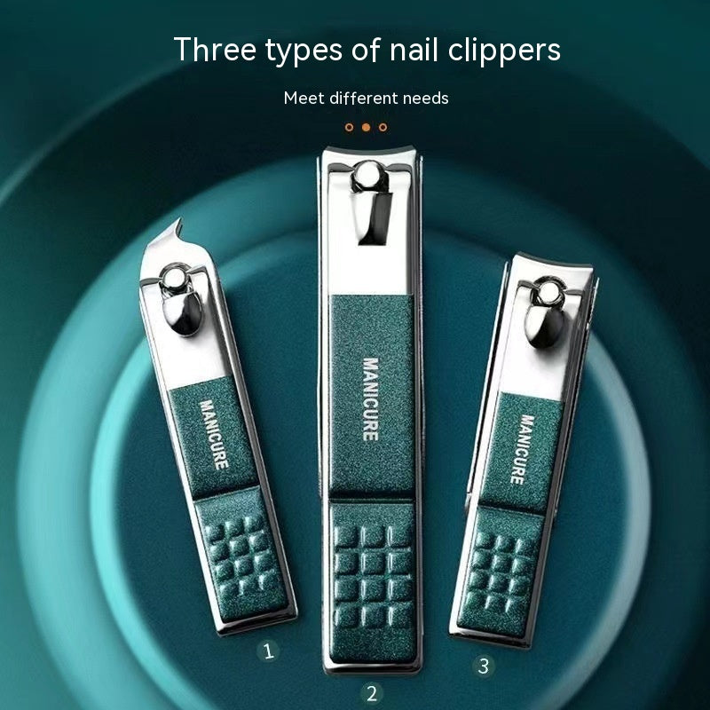 German High-end Anti-splash Nail Clippers (3-9 Piece Sets Available) Portable Set