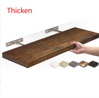 Wall Storage Hanging Solid Wood Shelf
