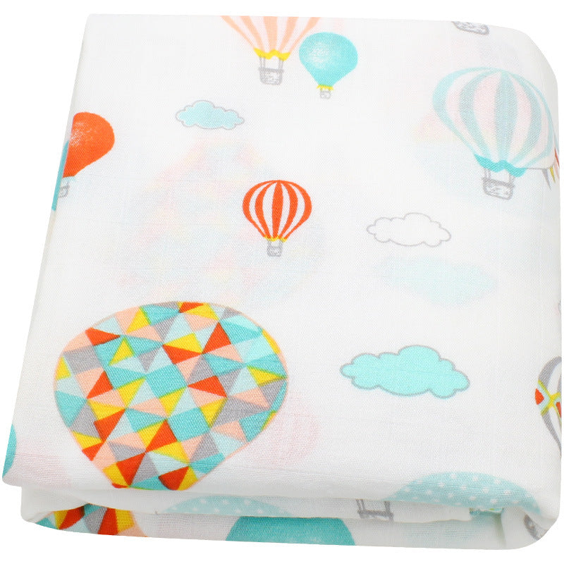 Baby Summer Bamboo Cotton Muslin Blanket - Various Patterns