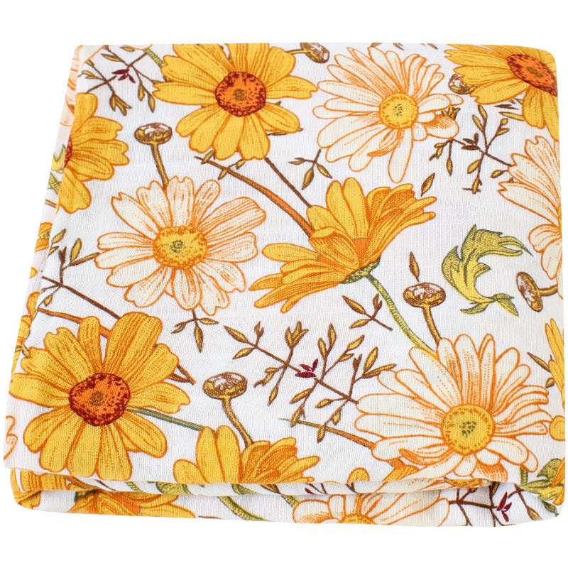 Baby Summer Bamboo Cotton Muslin Blanket - Various Patterns