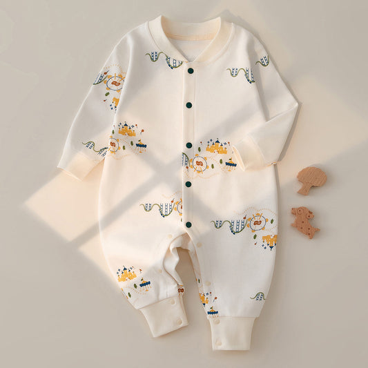 Baby Long Sleeve Pure Cotton Romper