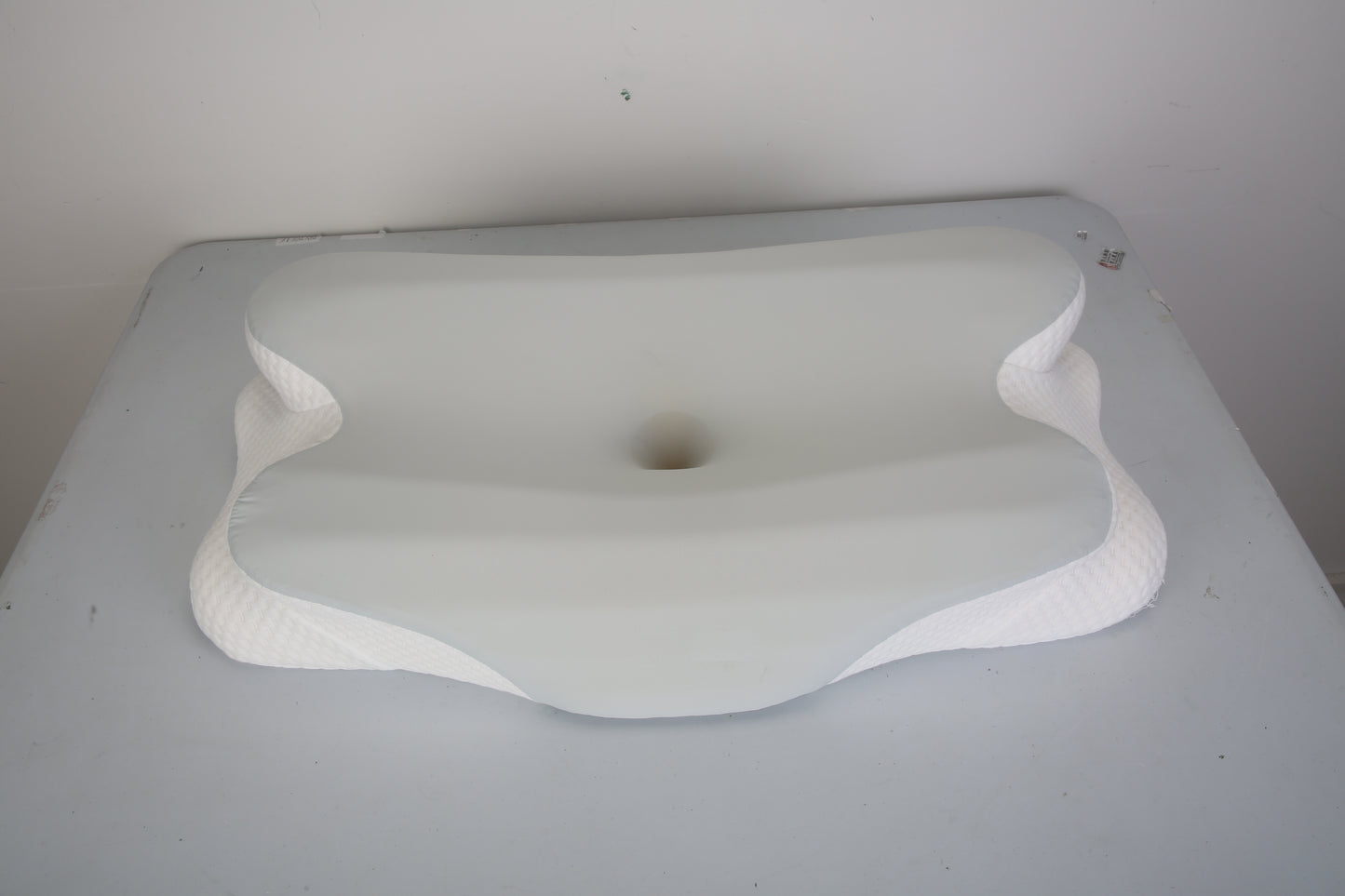 1Pc Orthopedic Memory Foam Pillow With Cooling Case Neck Support Pillow With Machine Washable Case For Side Back Stomach Sleepers