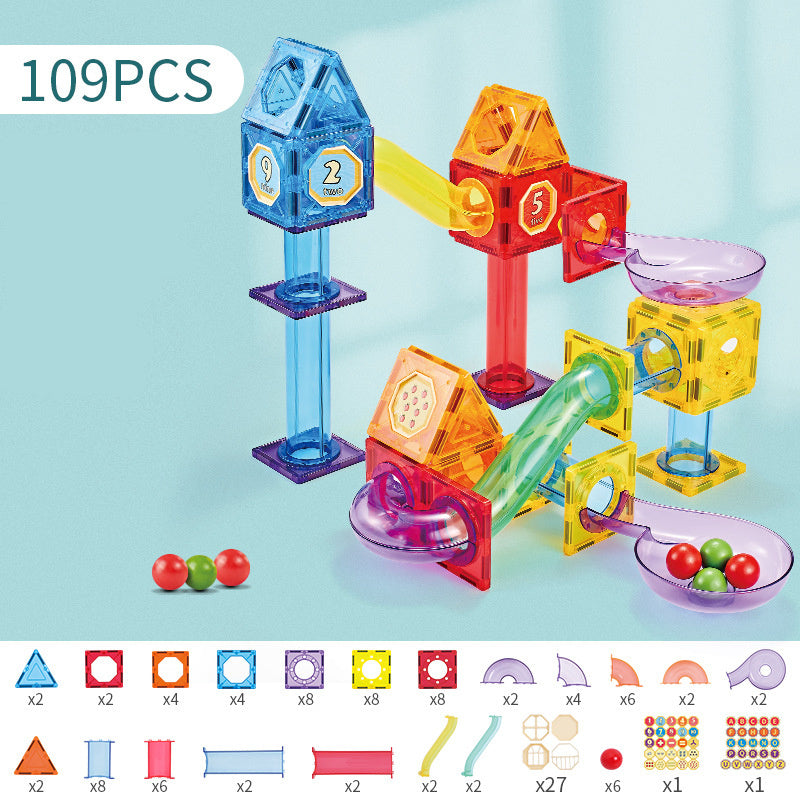 Magnetic Building Block Set Diy Toy Magnet Puzzle