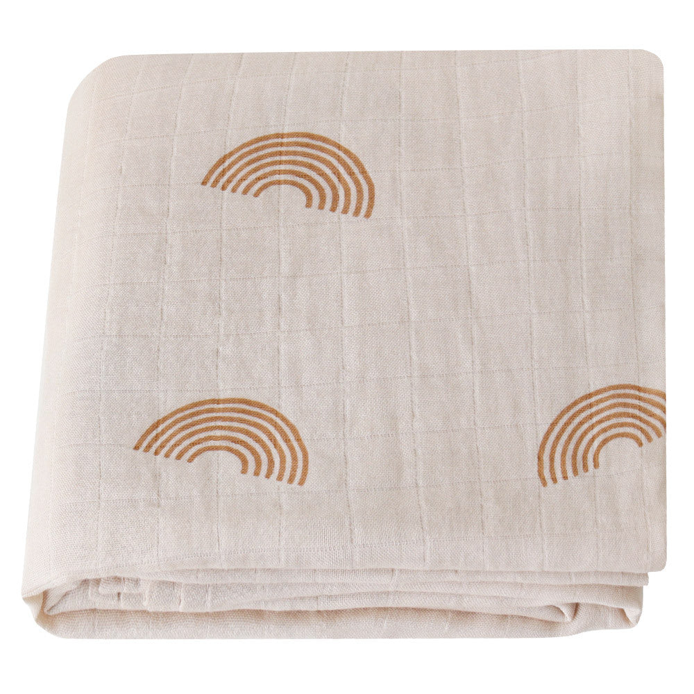 Baby Summer Bamboo Cotton Muslin Blanket - Various Patterns